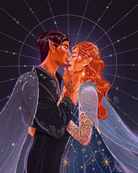 Bound by Starlight *Gold Foil Print*