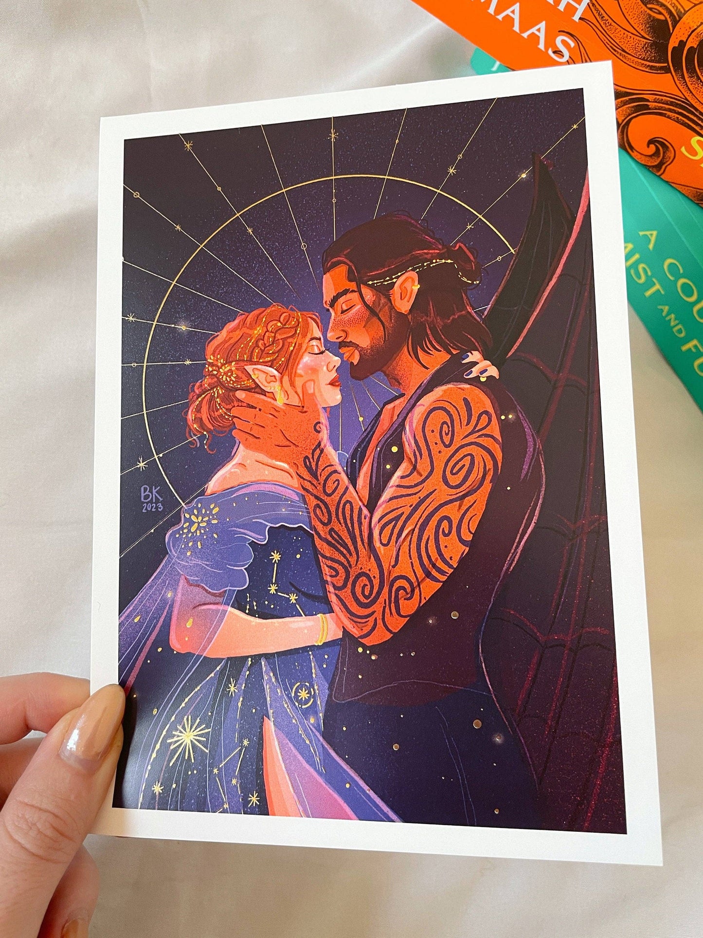 Ember & Steel *Gold Foil Print*