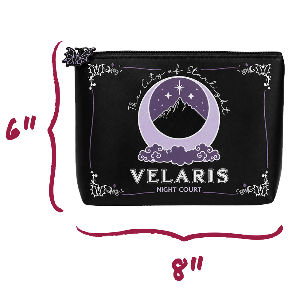 A Court of Thorns and Roses: Night Court Velaris Pen & Pencil Pouch