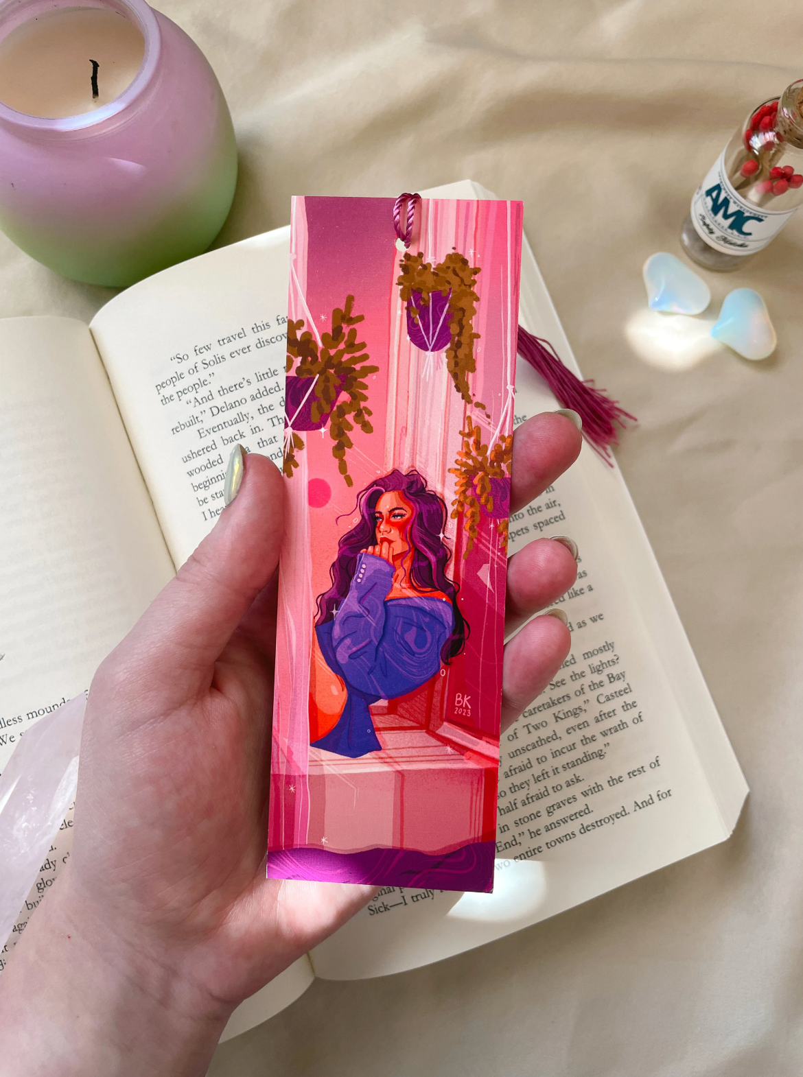 Windowsill Sunset Bookmark