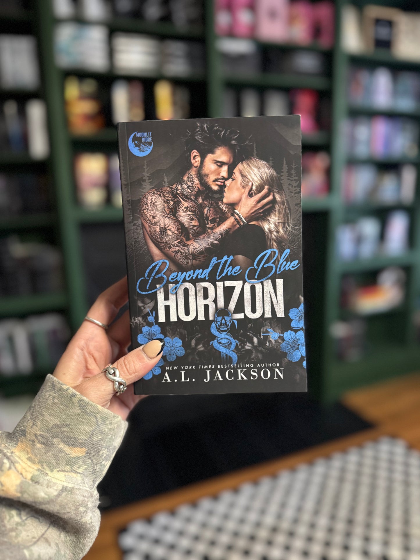 [Signed Book Plate] Beyond the Blue Horizon by A L Jackson (Moonlit Ridge Book 4)