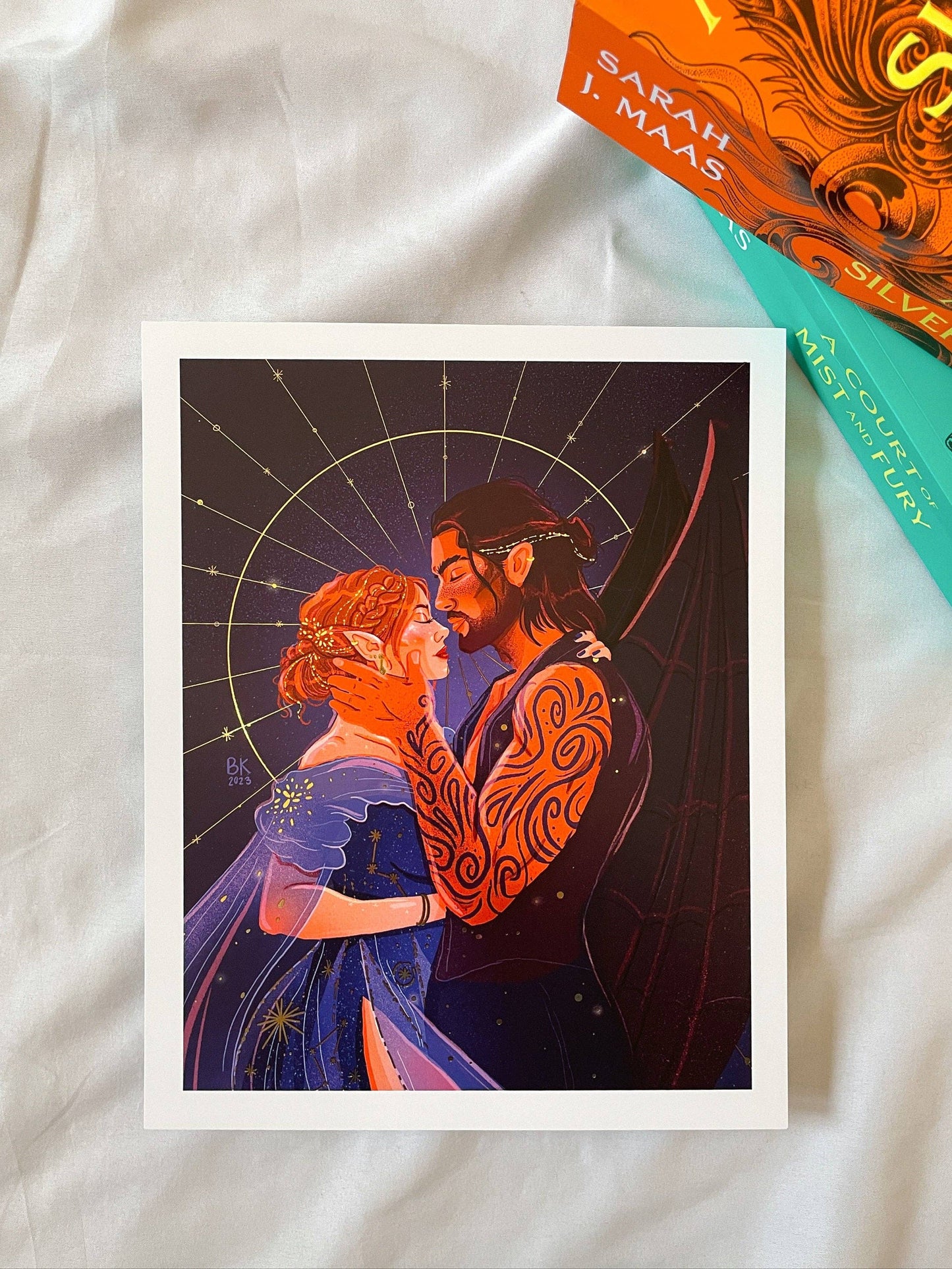 Ember & Steel *Gold Foil Print*