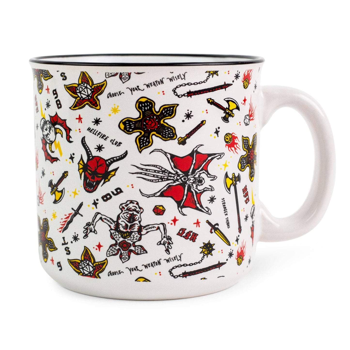 Stranger Things Hellfire Club 20oz Camper Mug