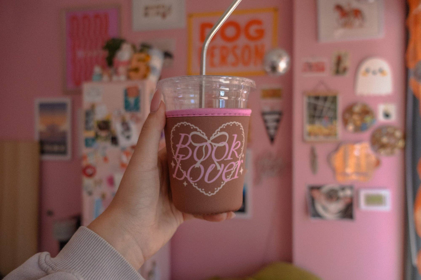 Book Lover [brown] Coffee Sleeve