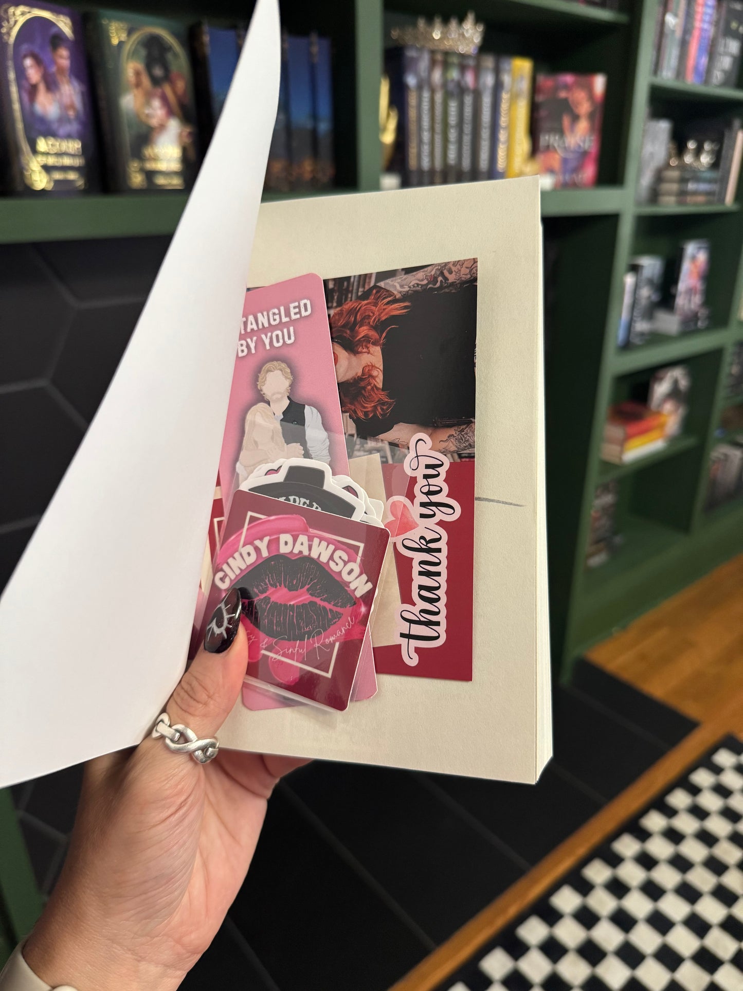 [Hand-Signed+Swag] Entangled by You by Cindy Dawson (The Vipers MC Book #2)