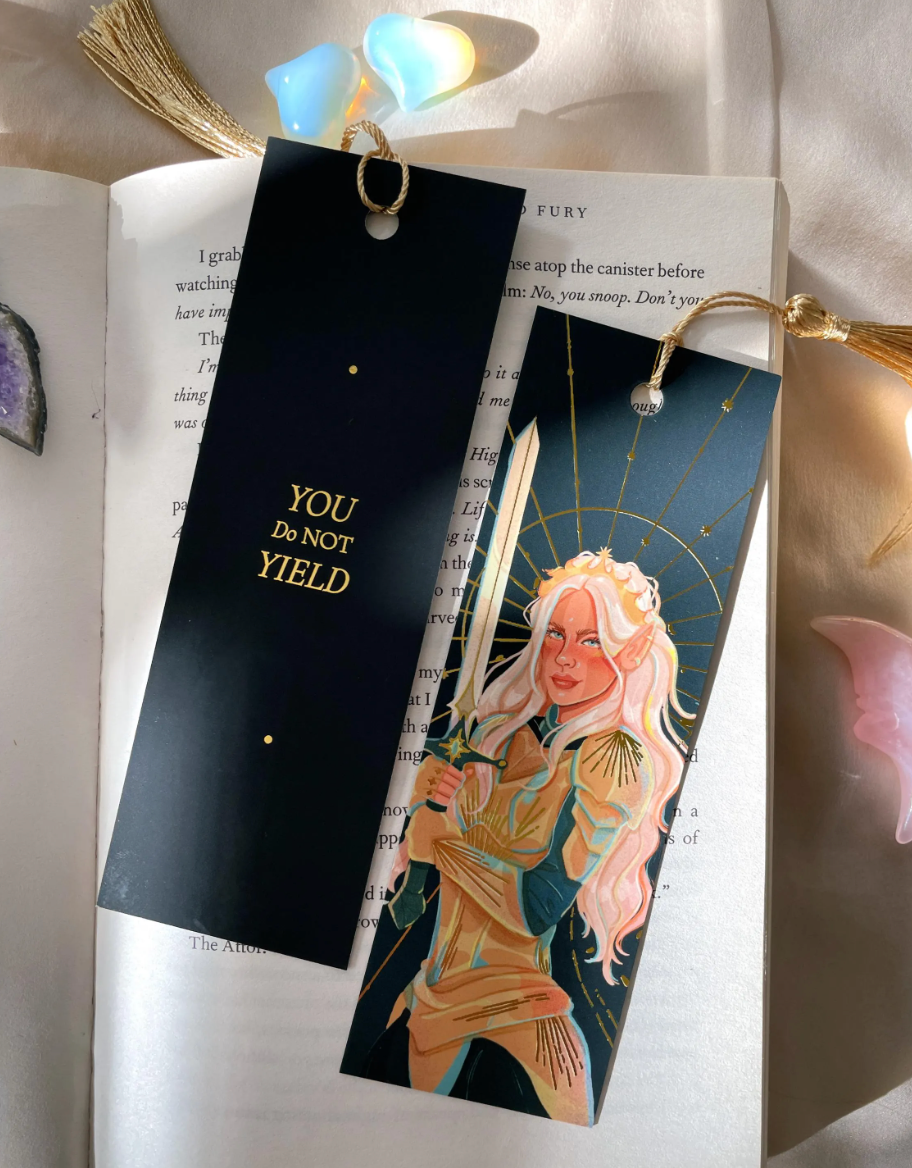 Aelin Gold Foil Bookmark
