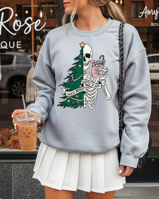 Sorta Merry Sorta Scary Sweatshirt