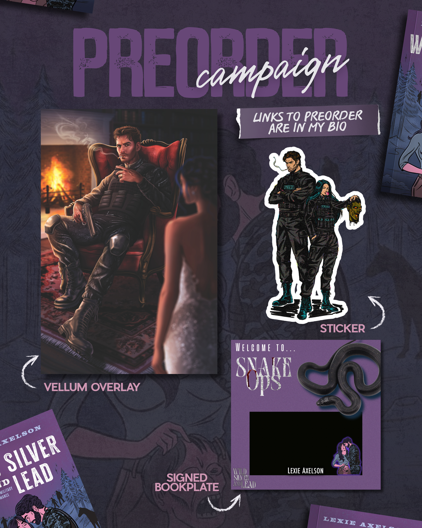 [Pre-Order + Incentives] Wild Silver and Lead by Lexie Axelson