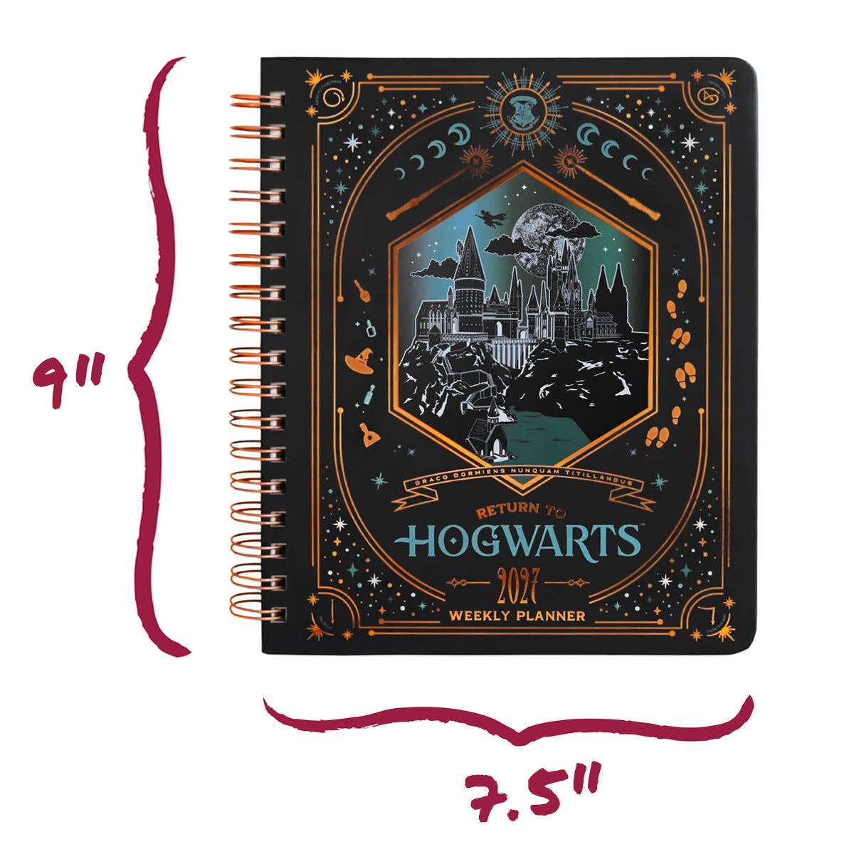 Harry Potter Return to Hogwarts 2027 Weekly Planner, Personal Organizer