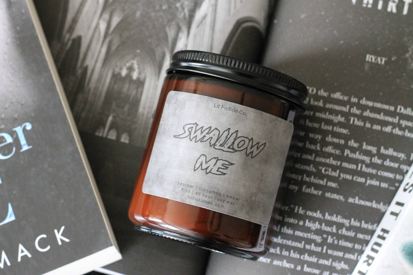 Swallow Me | Book Themed Candle
