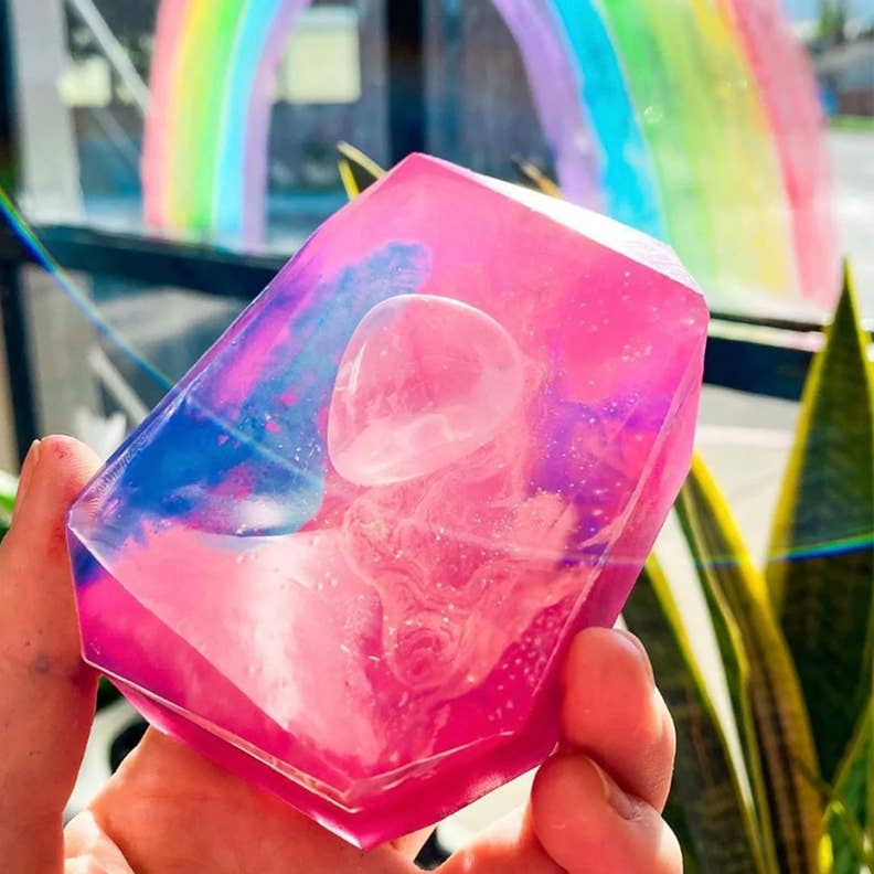 MOMENT OF GRATITUDE - 7 oz Crystal Infused Bar Soap