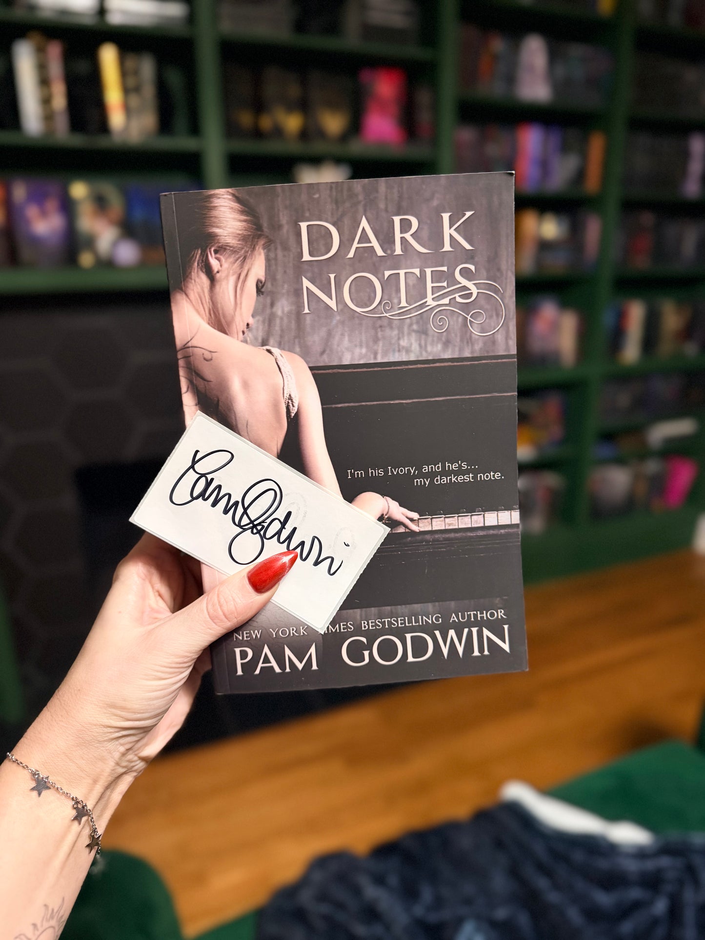 [Signed Bookplate] Dark Notes by Pam Godwin