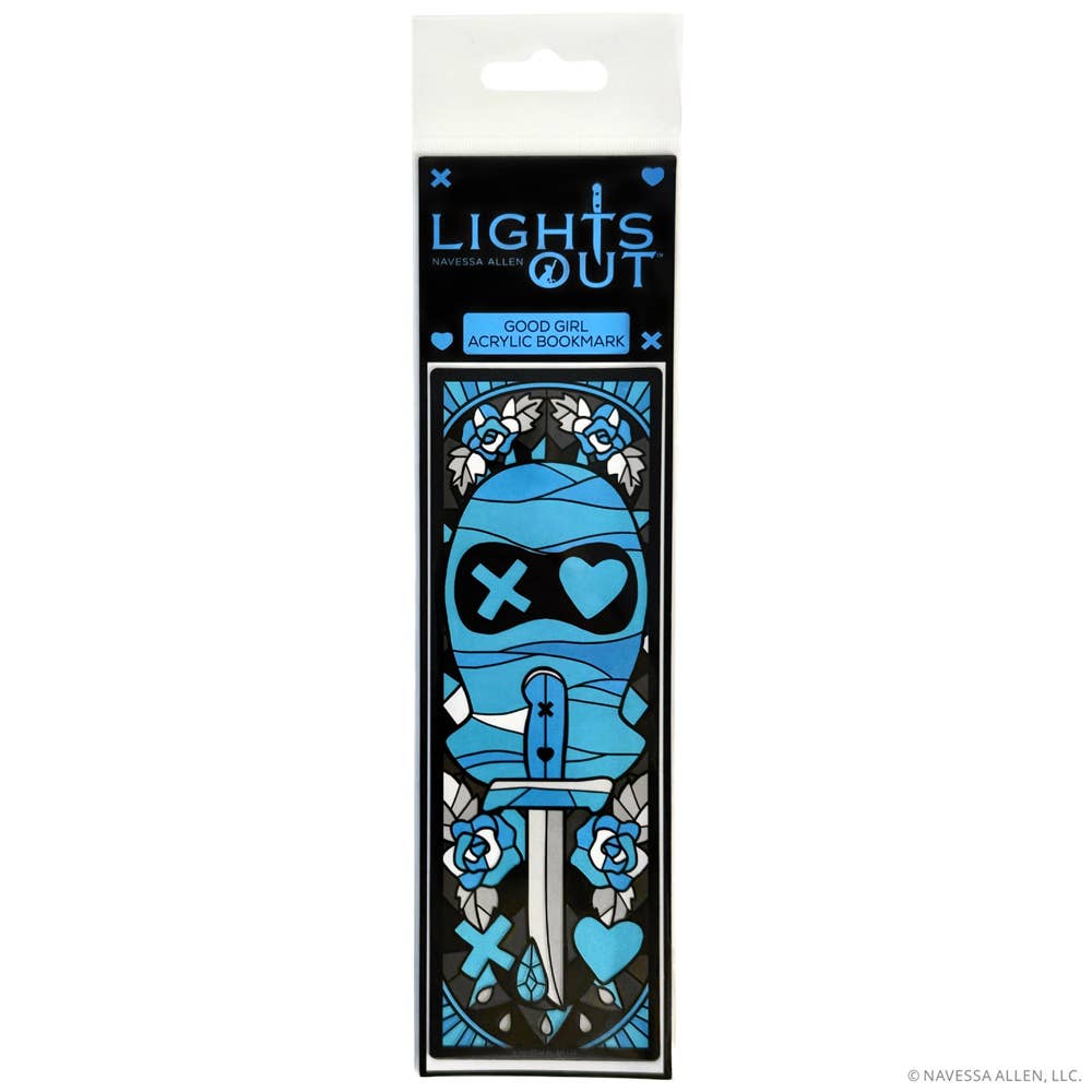 Lights Out: Good Girl Transparent Acrylic Bookmark