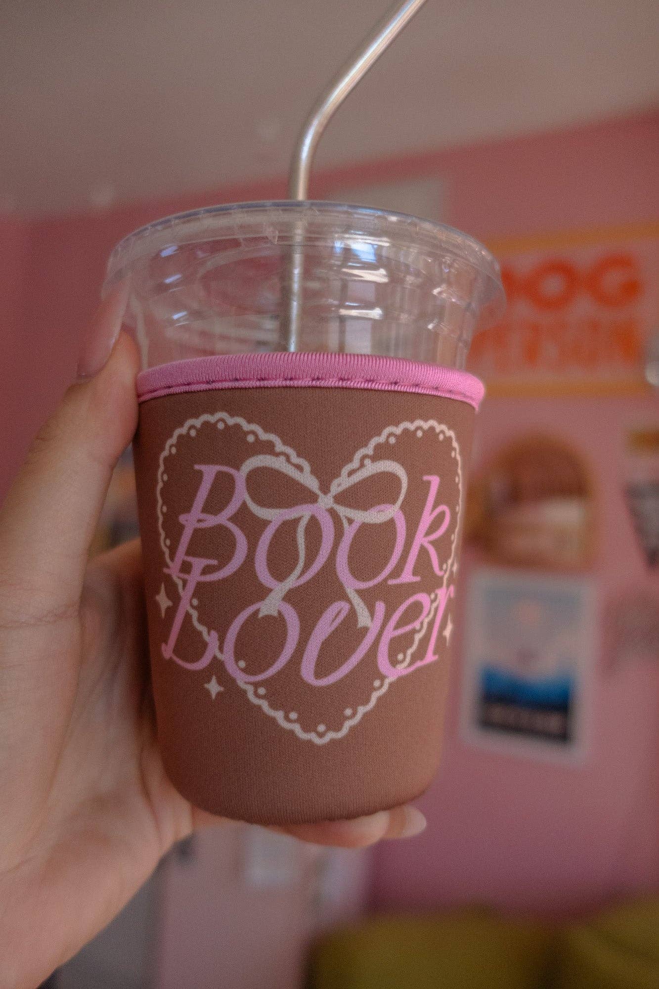 Book Lover [brown] Coffee Sleeve