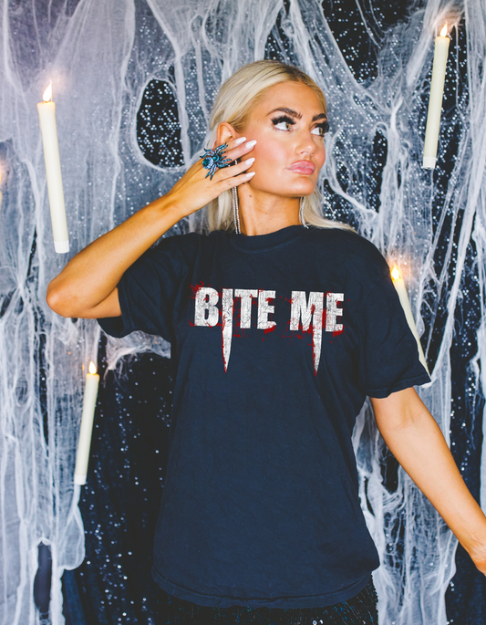 Bite Me heavyweight t-shirt