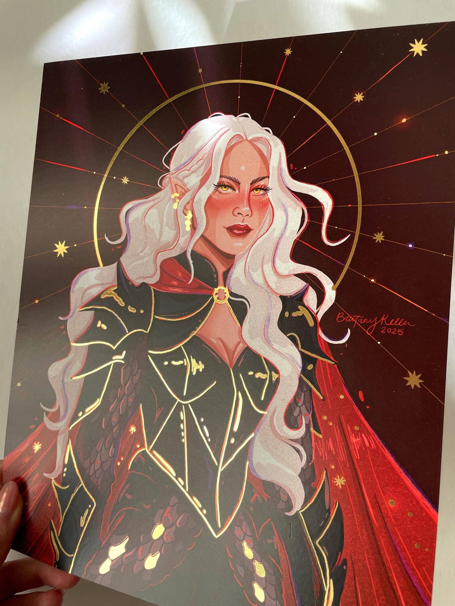 Manon *Gold Foil Print*