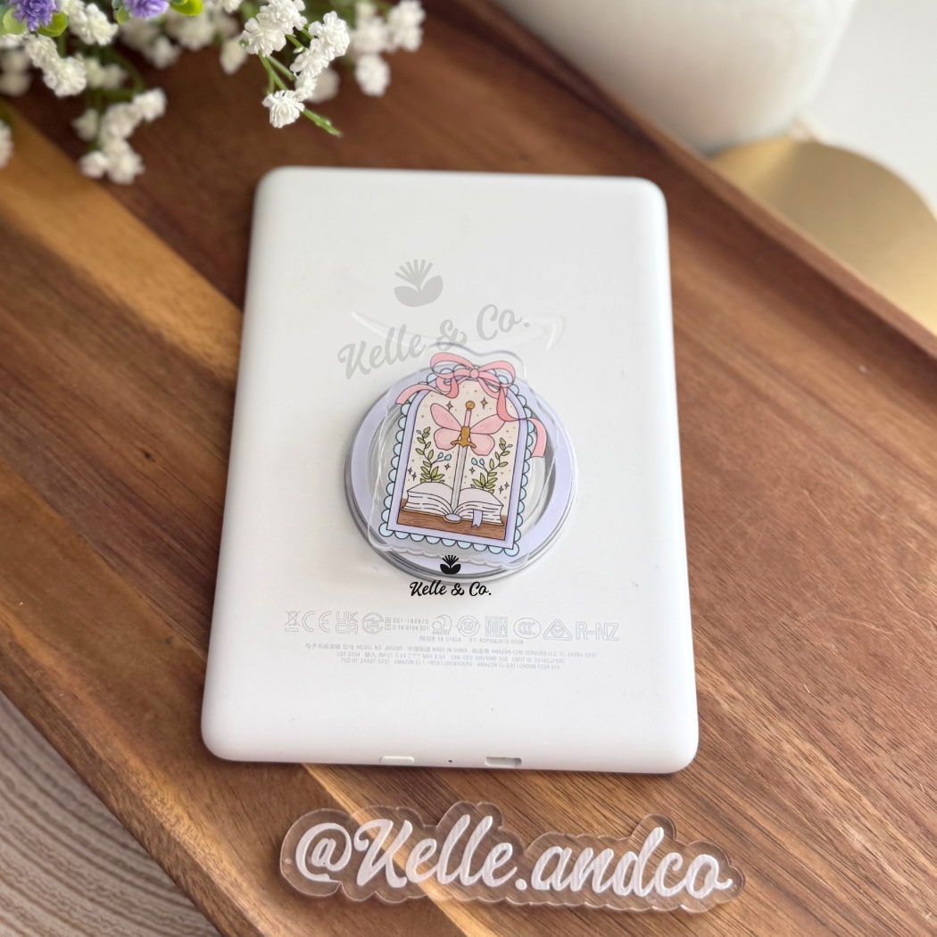 Fantasy Reader | Kindle Grip MagSafe | kindle case | Books 