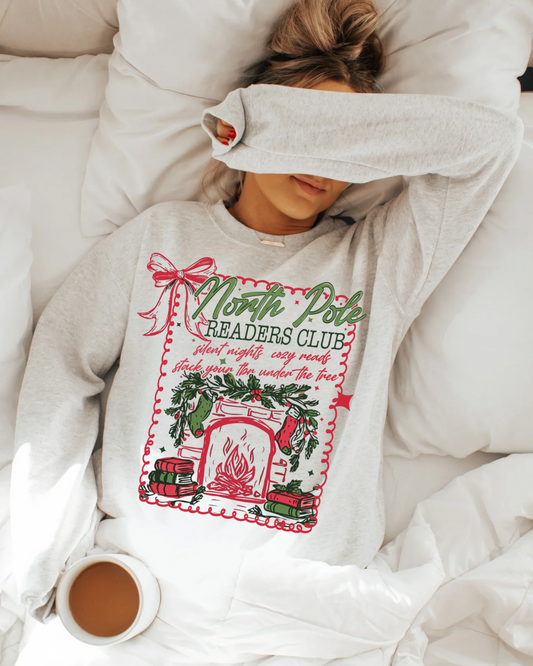 North Pole Reader Sweatshirt