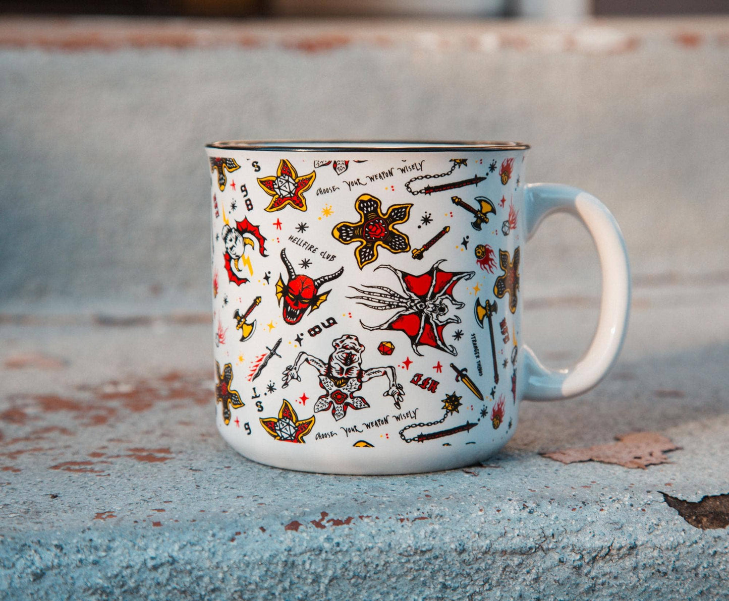 Stranger Things Hellfire Club 20oz Camper Mug
