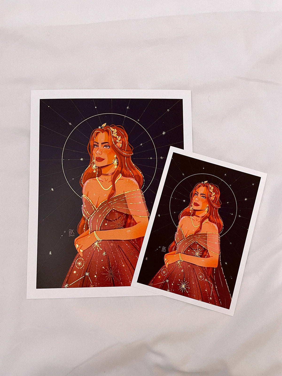 The Seer *Gold Foil Print*