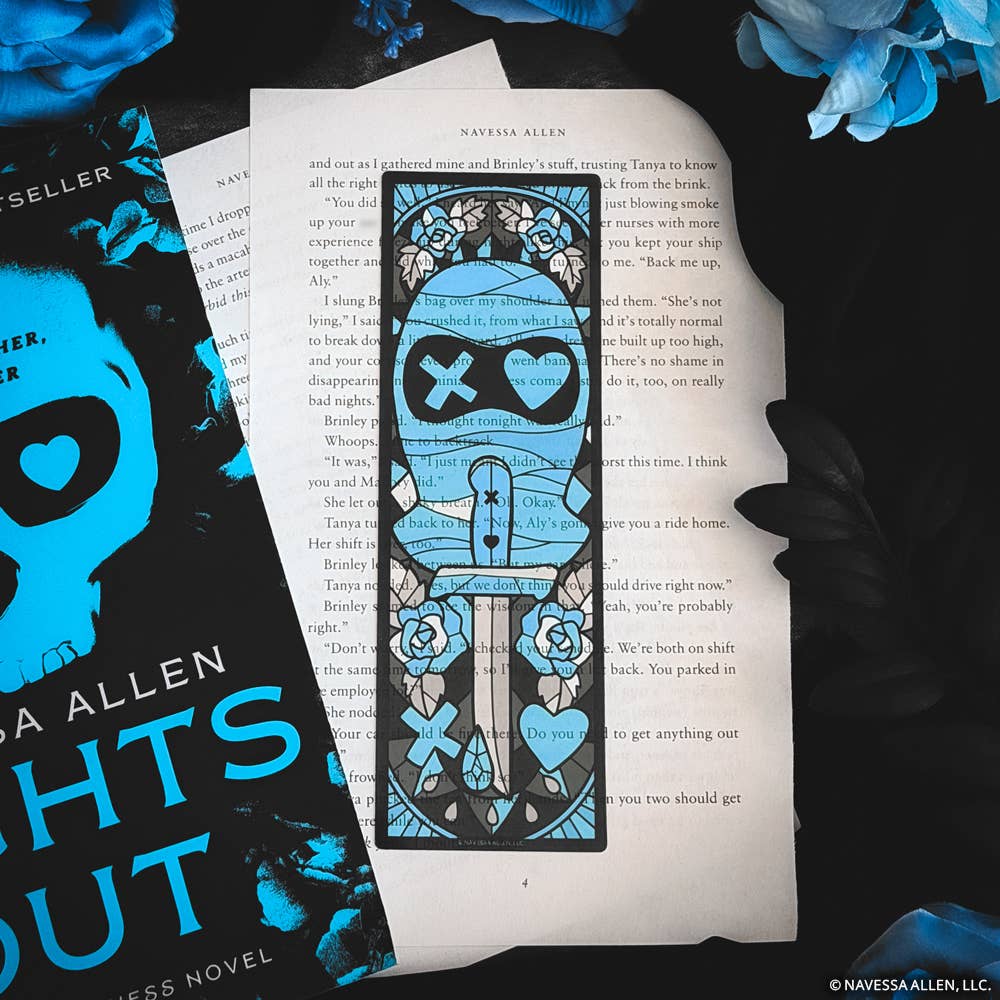 Lights Out: Good Girl Transparent Acrylic Bookmark
