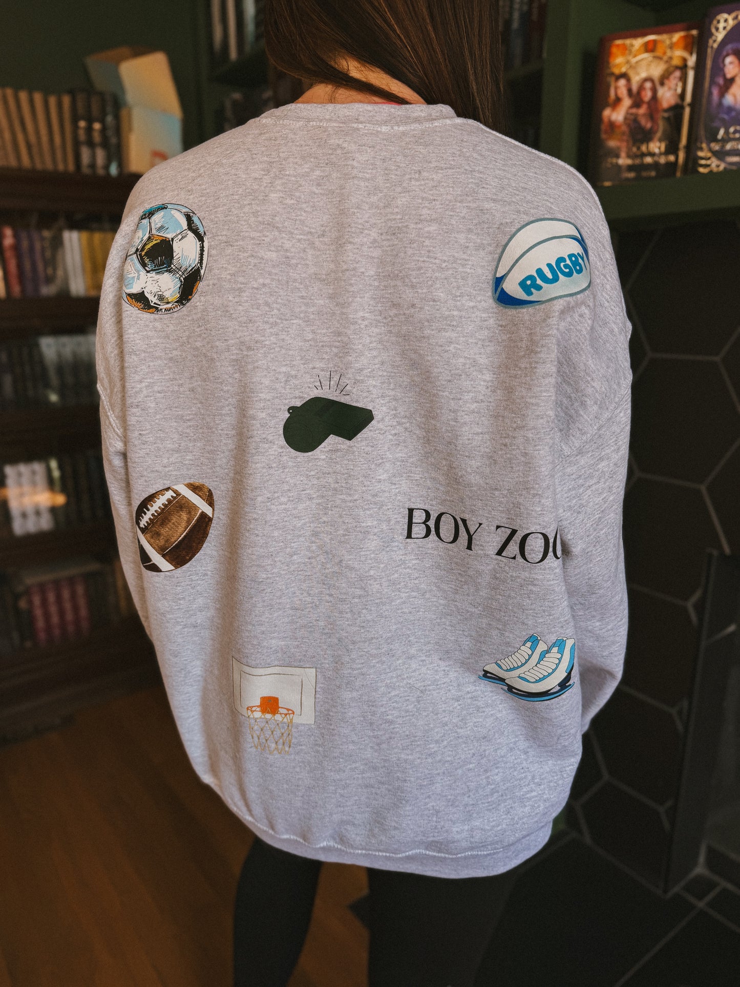 Sports Collage Sweatshirt