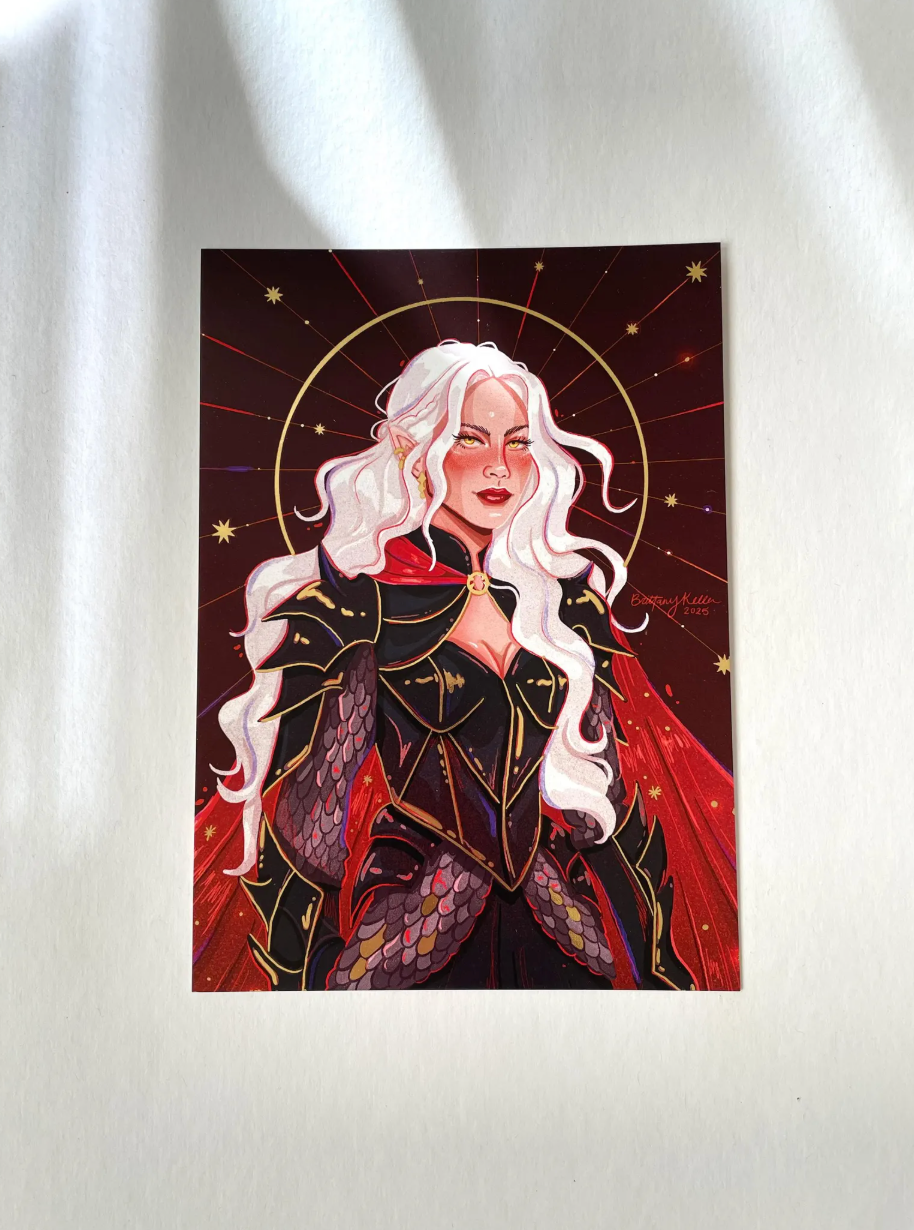 Manon Gold Foil Print