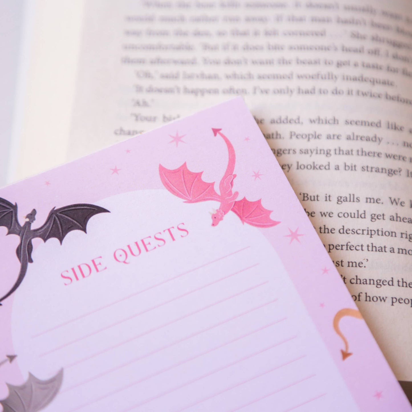 Side Quests List Pad – Fantasy Stationery Gifts