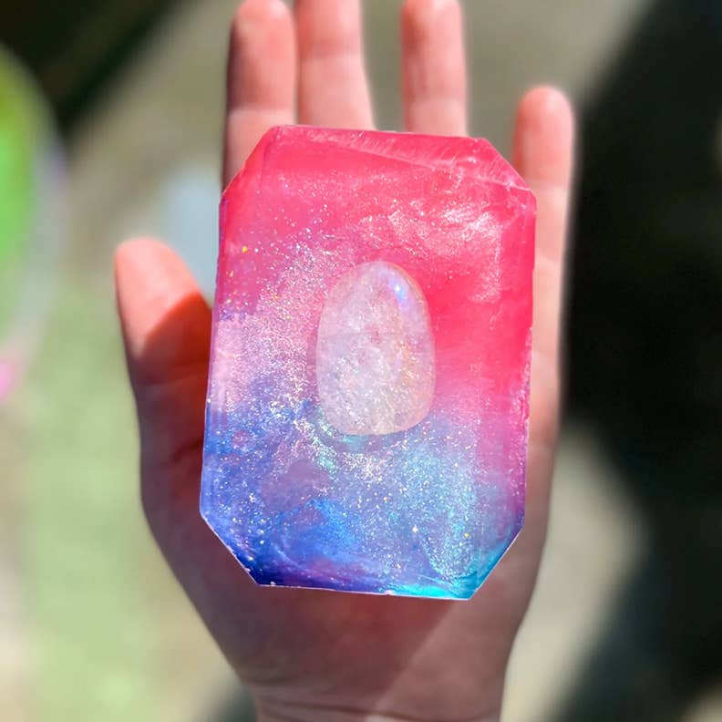 MOMENT OF GRATITUDE - 7 oz Crystal Infused Bar Soap