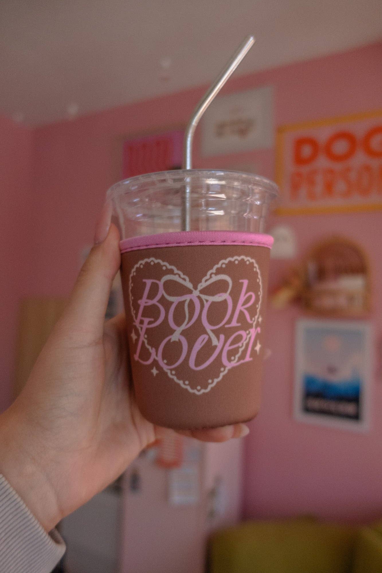 Book Lover [brown] Coffee Sleeve