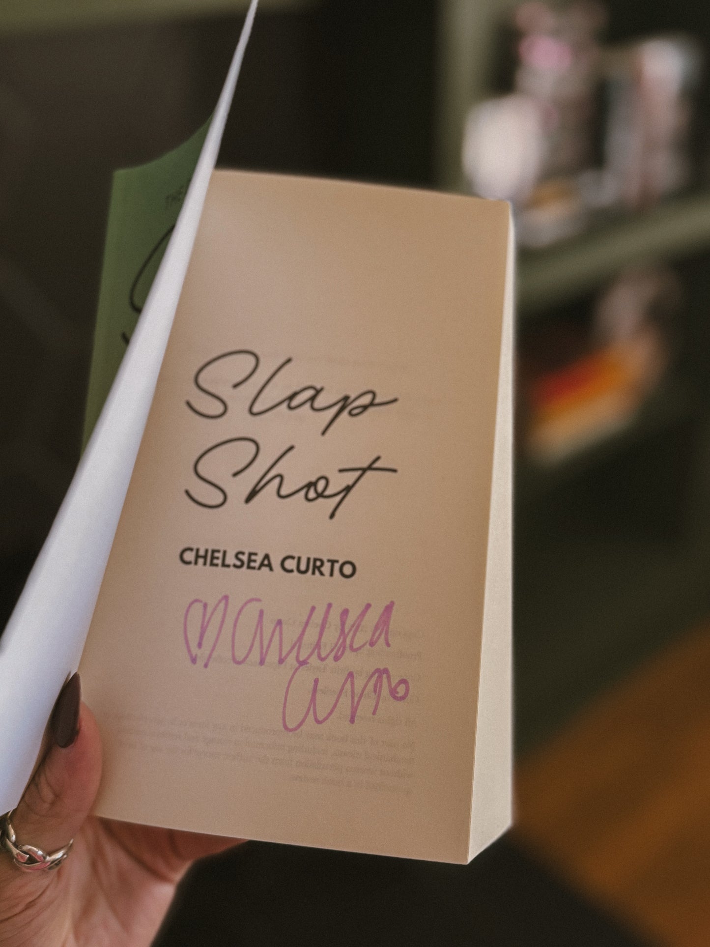 [Hand-Signed] Slap Shot by Chelsea Curto (The DV Stars Book 3)