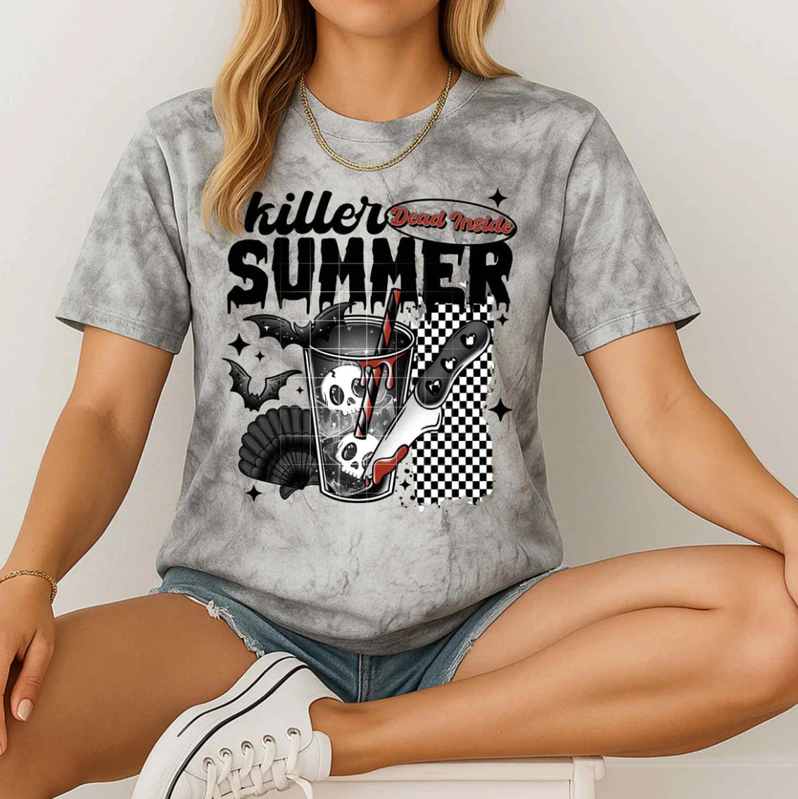 Killer Summer- tie dye comfort colors