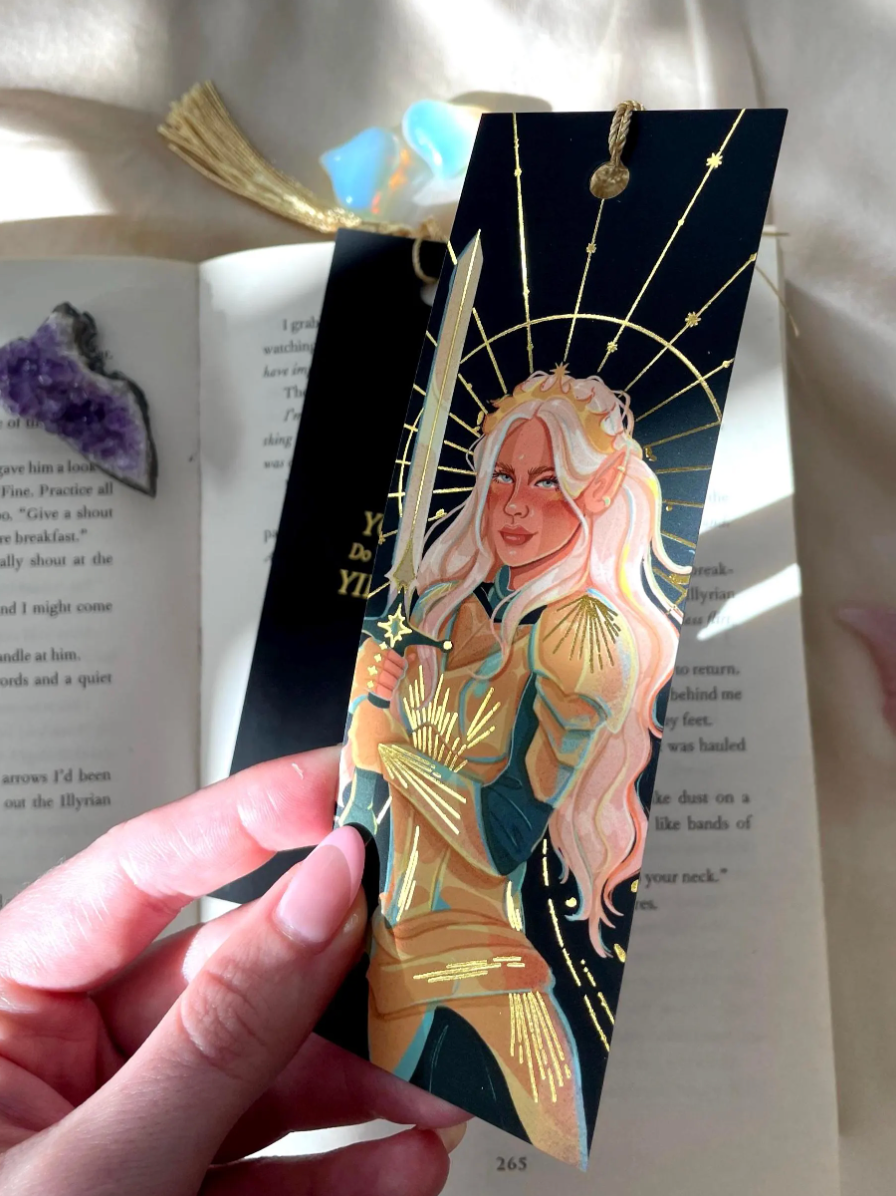 Aelin Gold Foil Bookmark