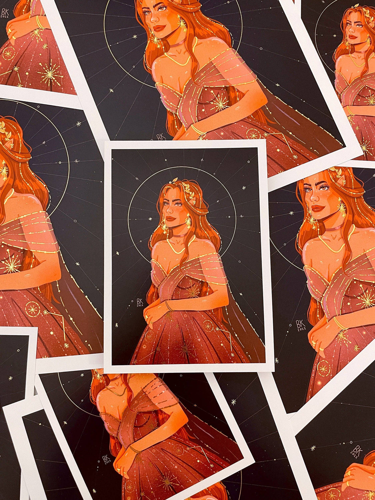 The Seer *Gold Foil Print*