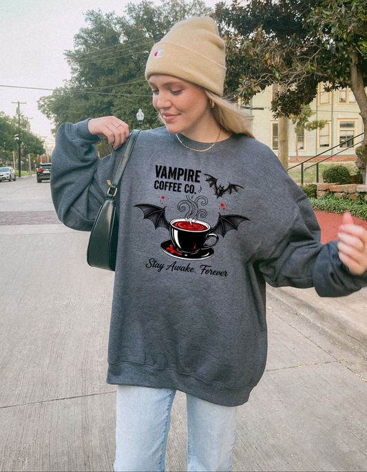 Vampire Coffee Co Unisex Sweatshirt