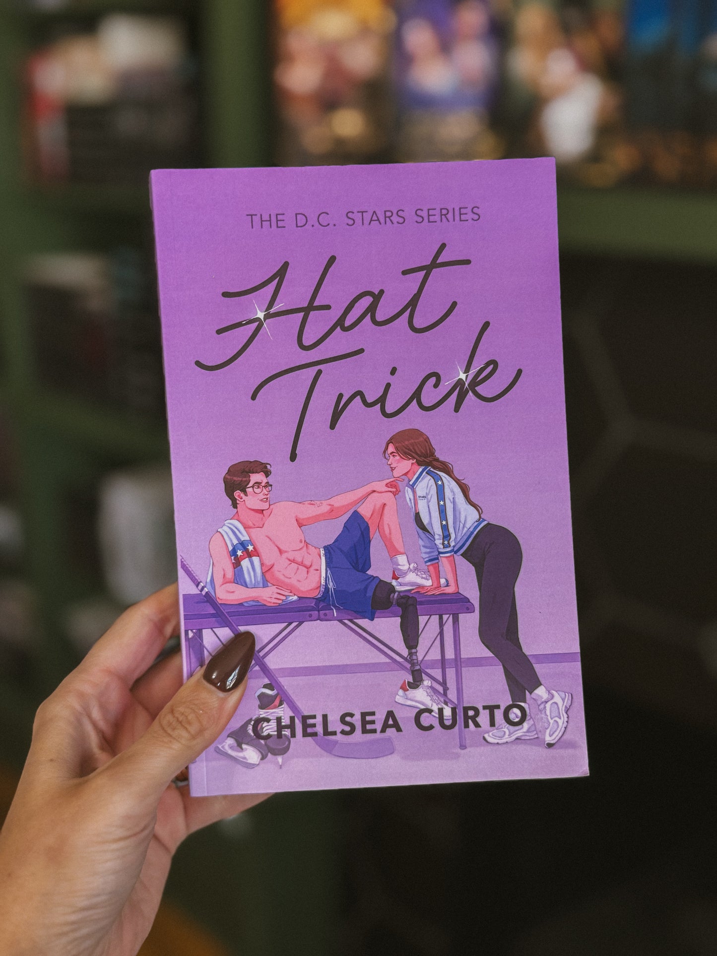 [Hand-Signed] Hat Trick by Chelsea Curto (The DV Stars Book 4)