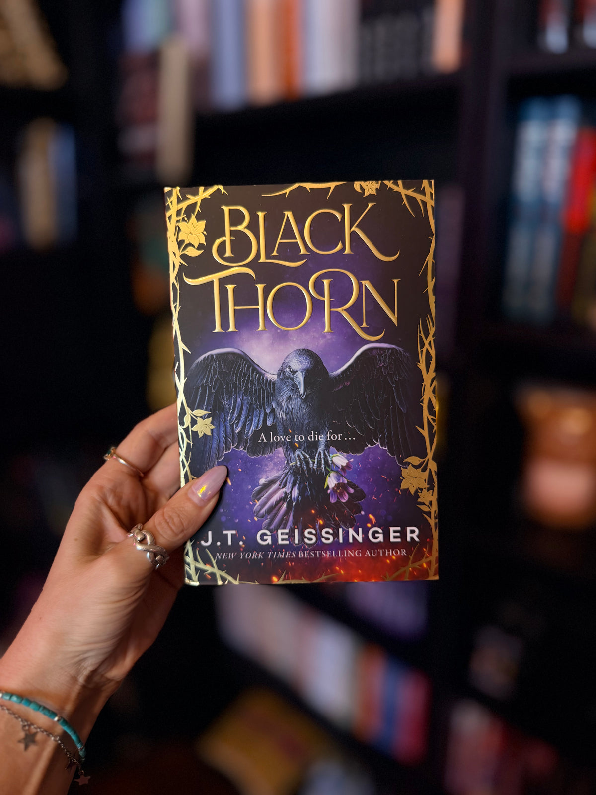 [UK Edition] Black Thorn by J T Geissinger