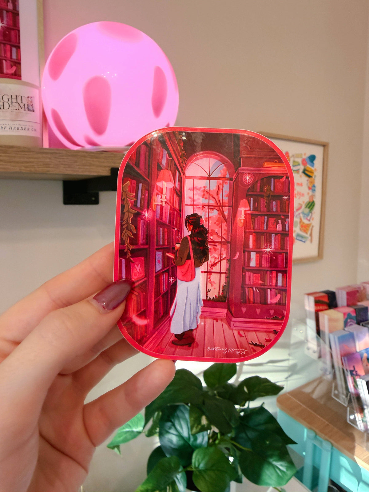 Romance Bookstore Sticker