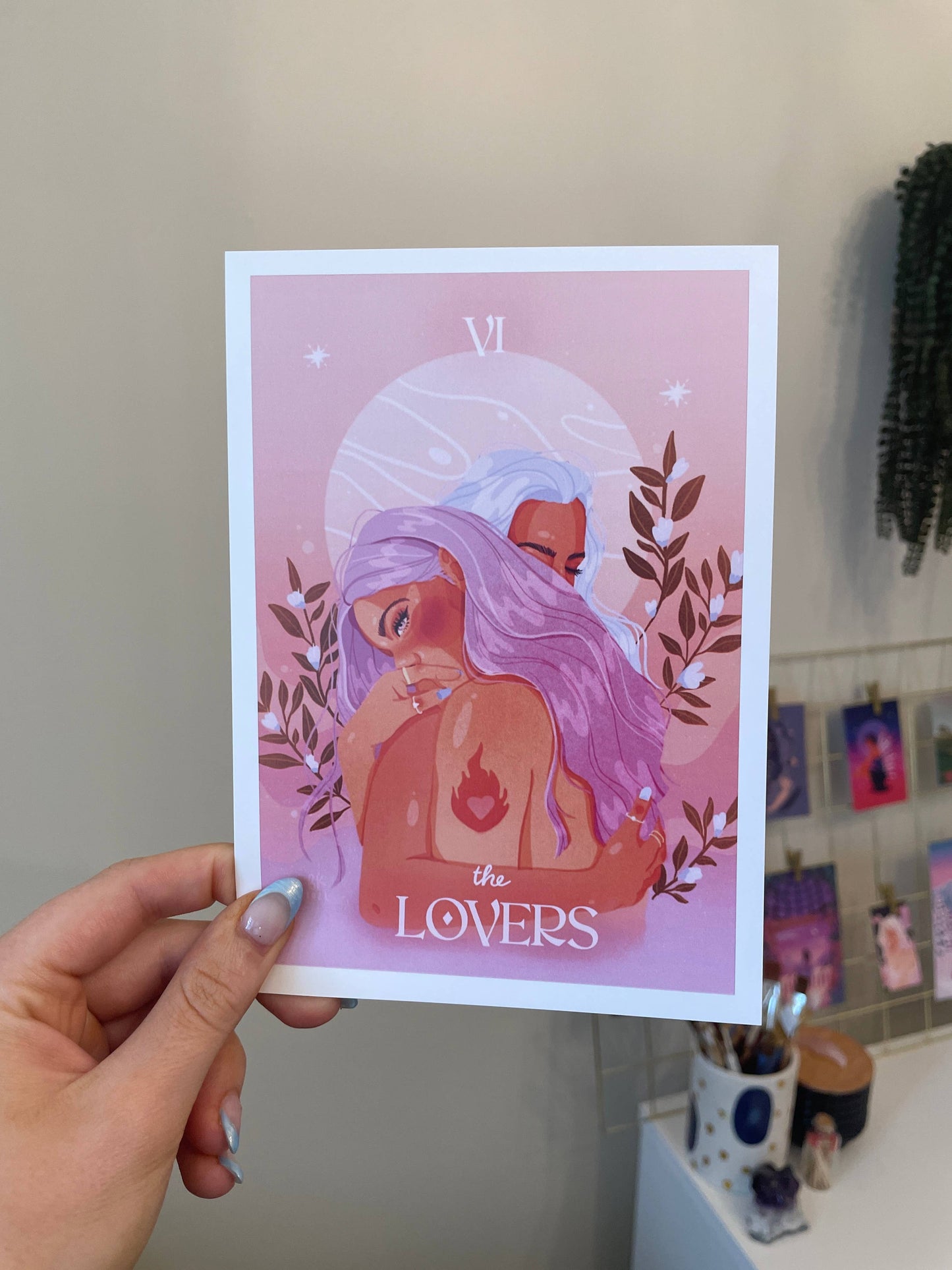 The Lovers Tarot Print