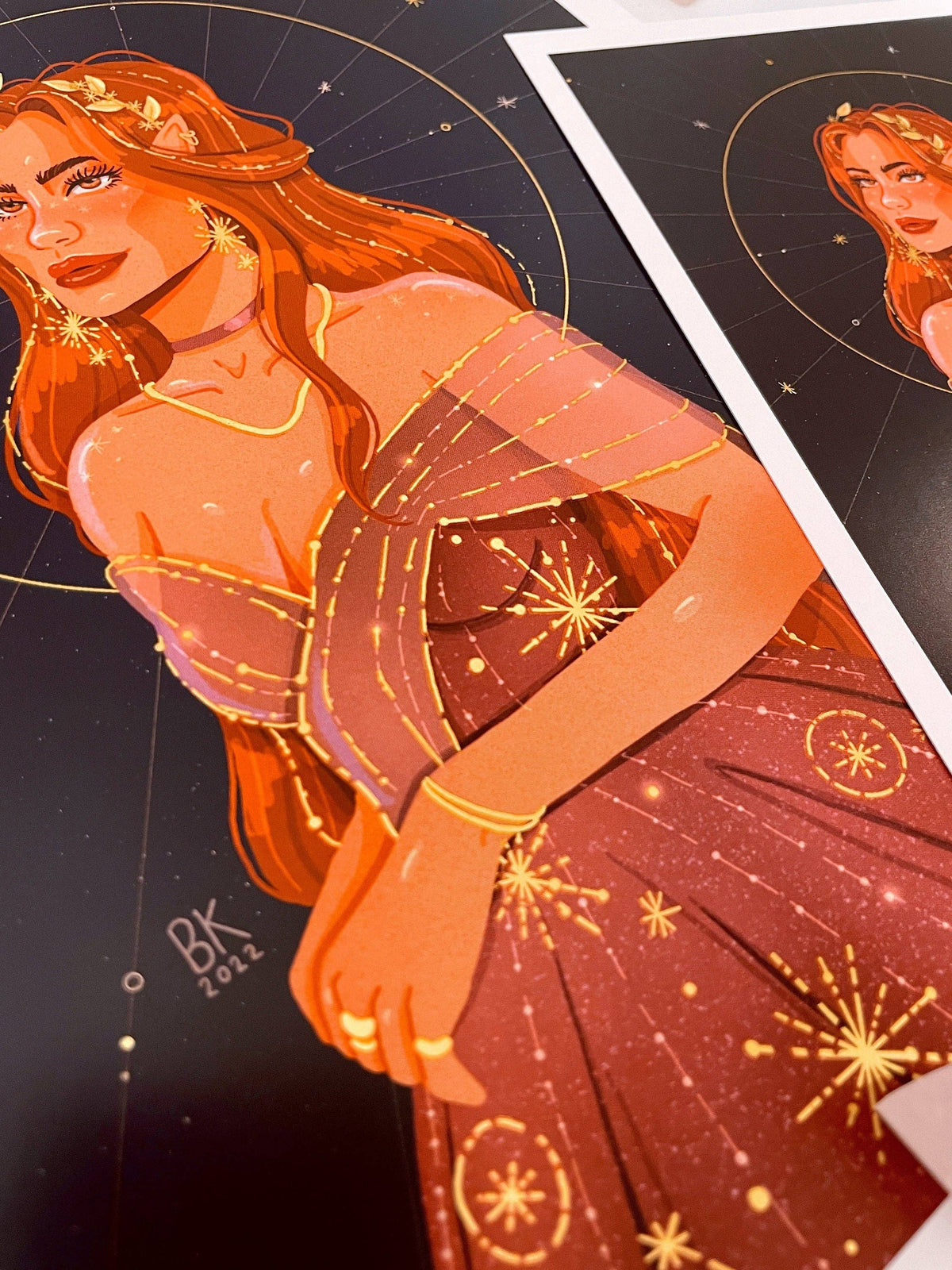 The Seer *Gold Foil Print*