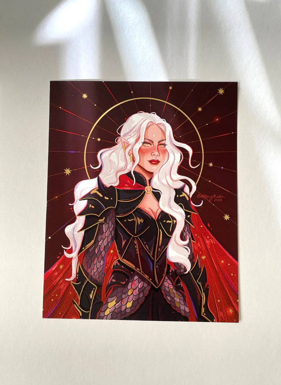 Manon Gold Foil Print