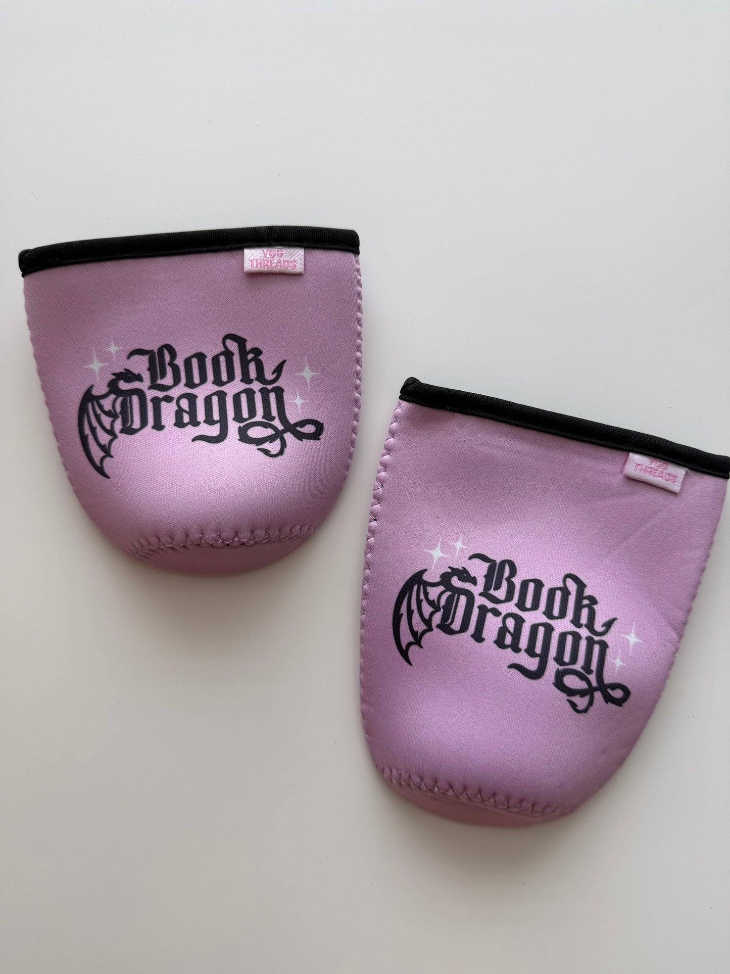 Book Dragon Iced Coffee Drink Sleeve