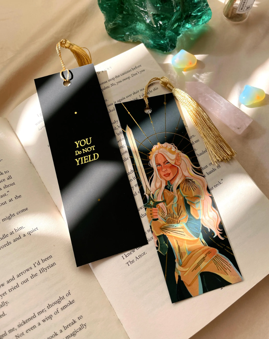 Aelin Gold Foil Bookmark