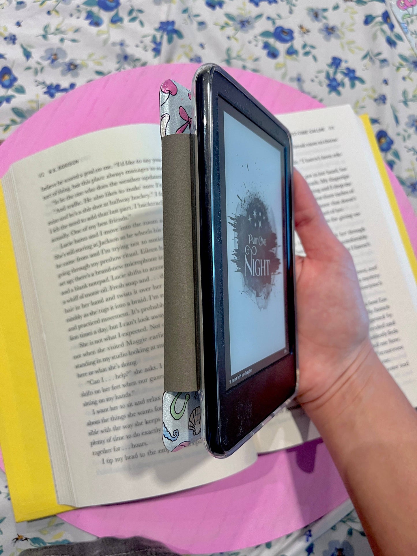 Halloween Kindle Case with clear back 