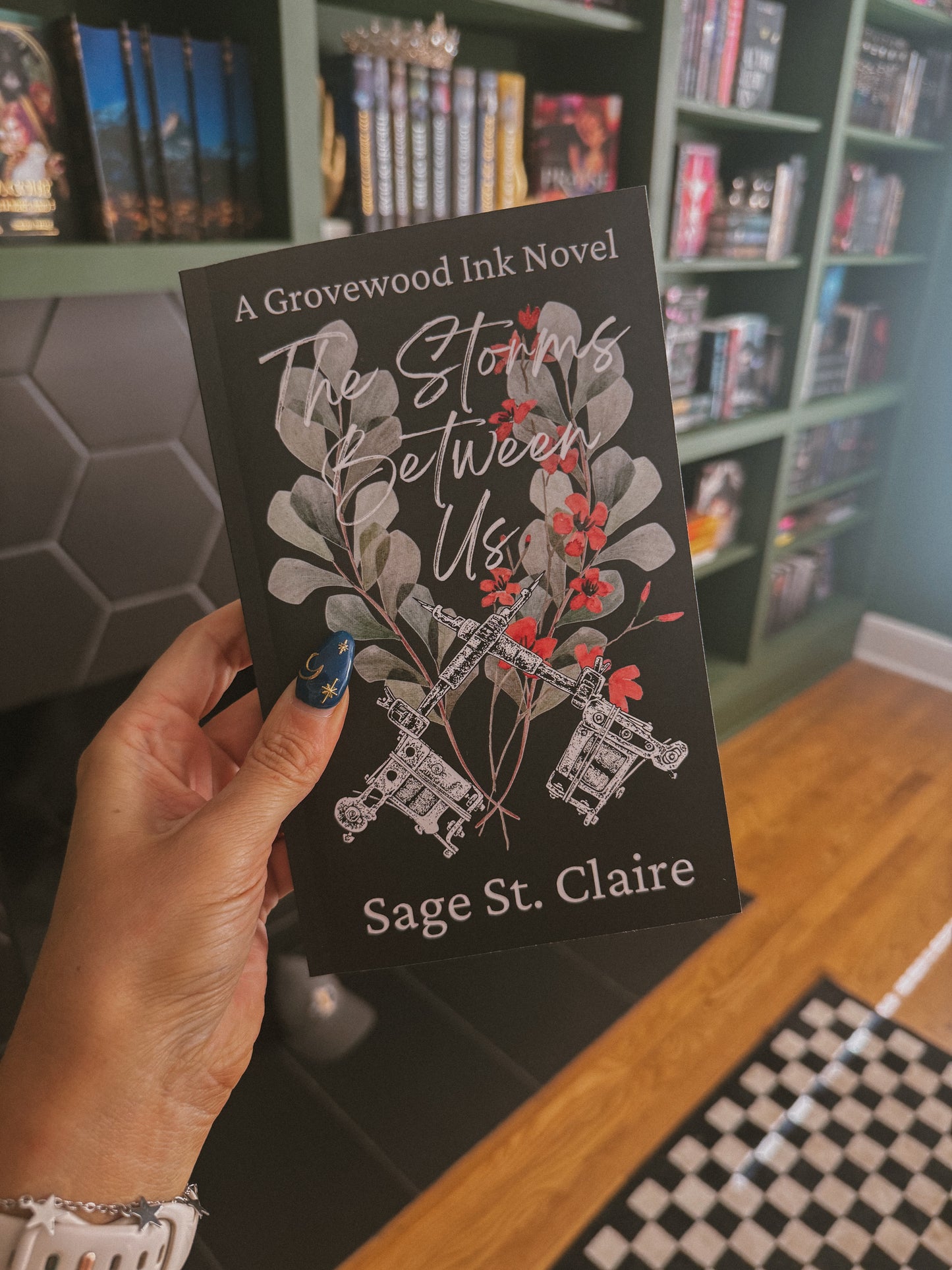 [Hand-Signed] The Storms Between us by Sage St. Claire (Grovewood Ink Book #1)