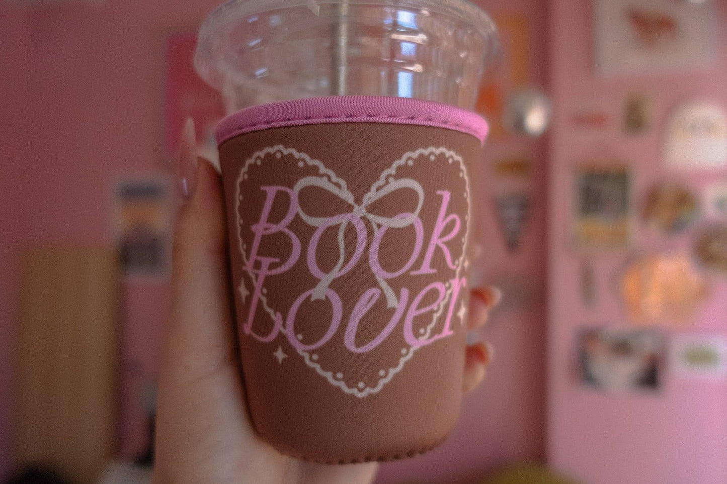Book Lover [brown] Coffee Sleeve