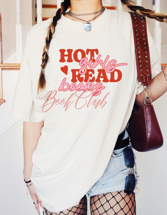 Hot girls read books