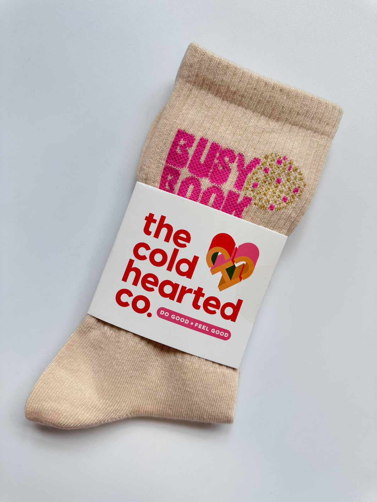 Busy Book Clubbing Cute Reading Disco Ball Socks