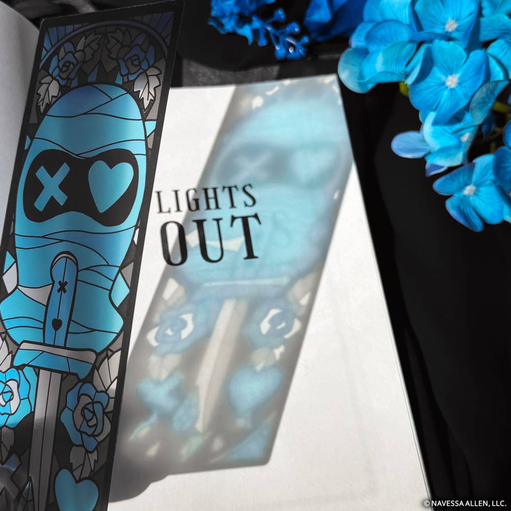 Lights Out: Good Girl Transparent Acrylic Bookmark