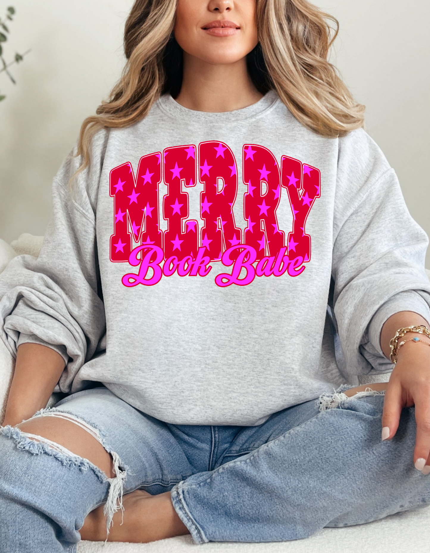 Merry Book Babe Sweatshirt